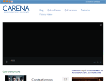 Tablet Screenshot of carenaclub.org
